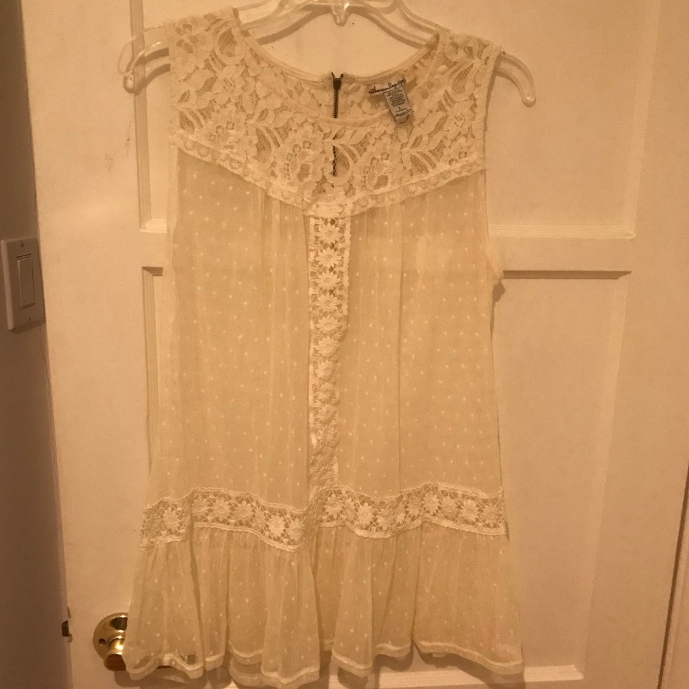 Lacy tunic